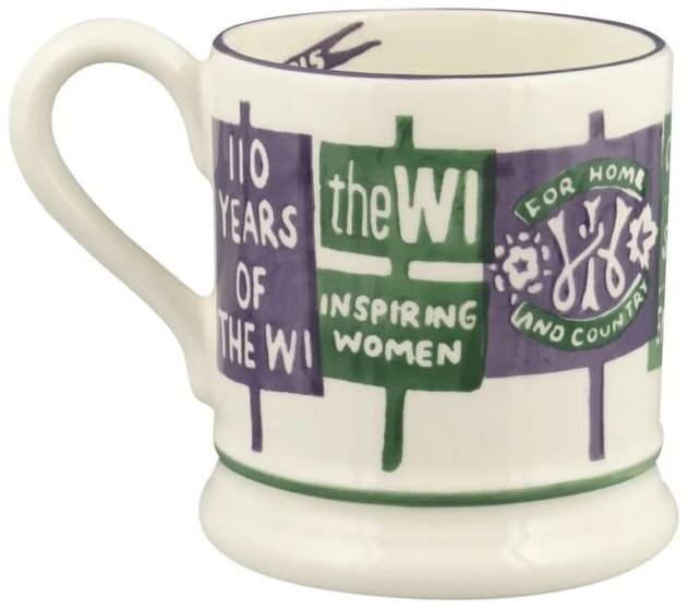 Emma Bridgewater Mug celebrating 110 years of the WI